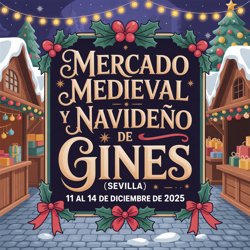 XVIII Mercado Medieval y Navideño de Gines (Sevilla) 2025
