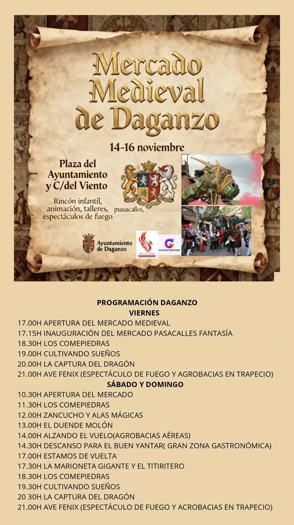 Mercado Medieval de Daganzo (Madrid) 2025