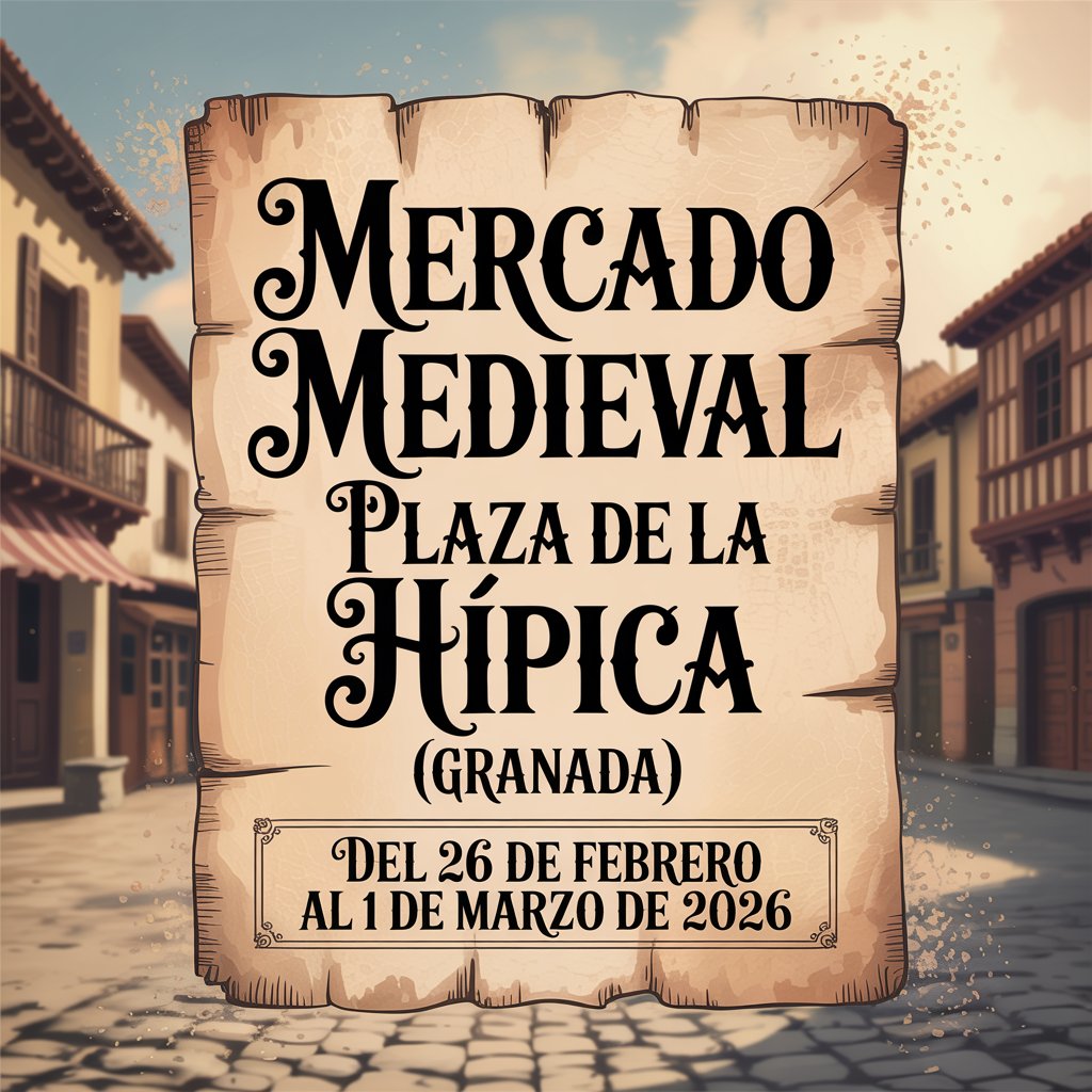 Mercado Medieval Plaza de la Hípica (Granada) 2025
