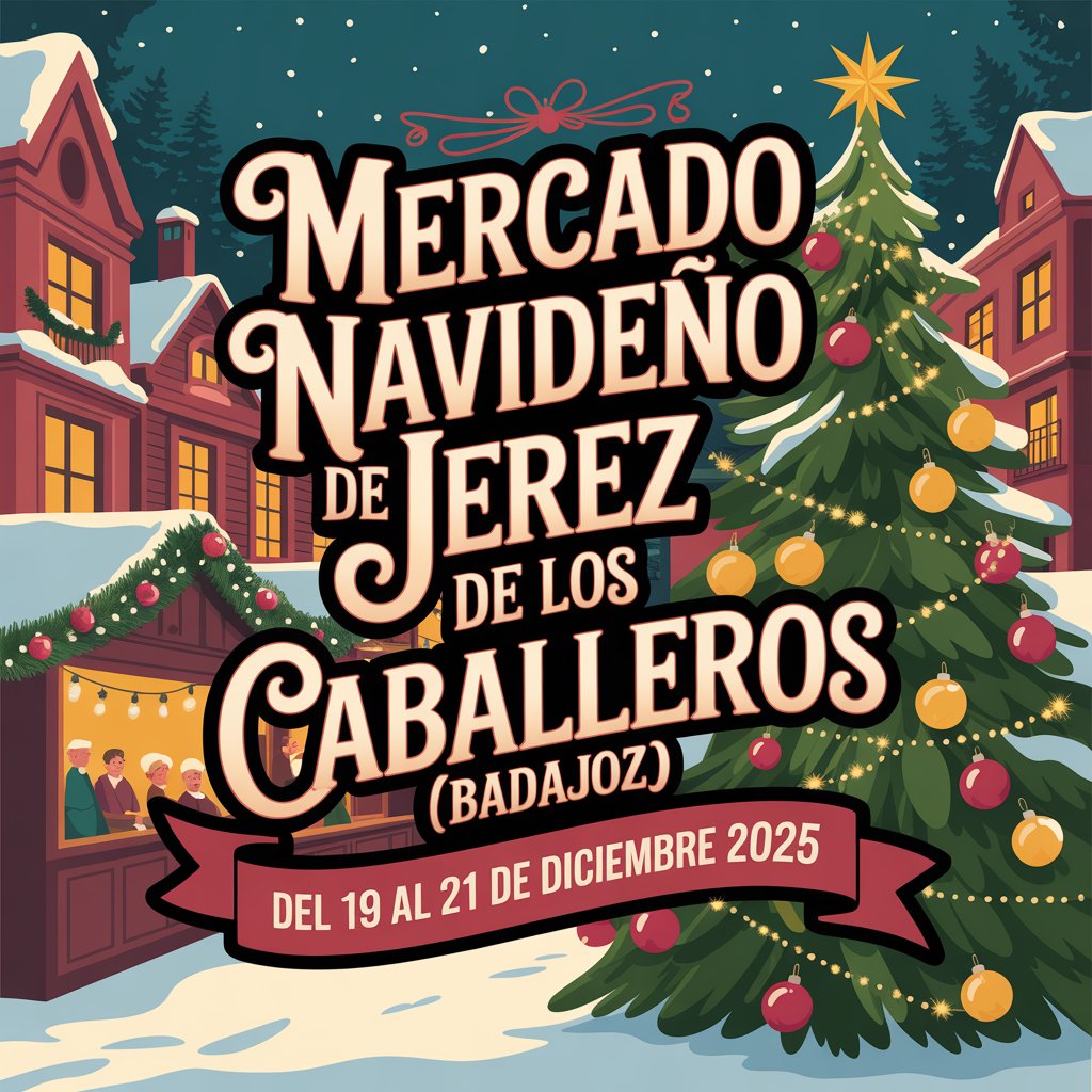 Mercado Navideño de Jerez de los Caballeros (Badajoz) 2025