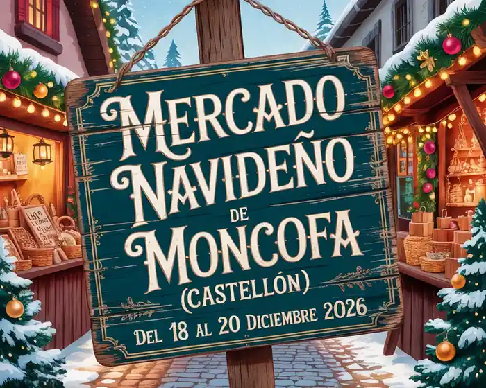 Mercado Navideño de Moncofa (Castellón) 2026