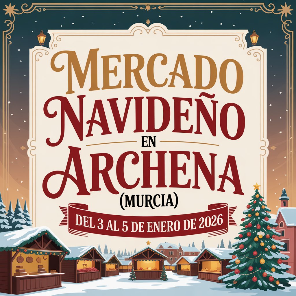 Mercado Navideño en Archena (Murcia) 2025