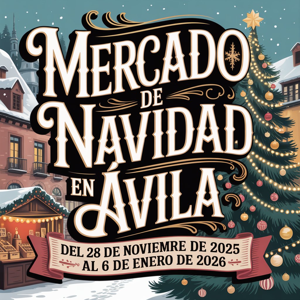 Mercado de Navidad de Ávila 2025