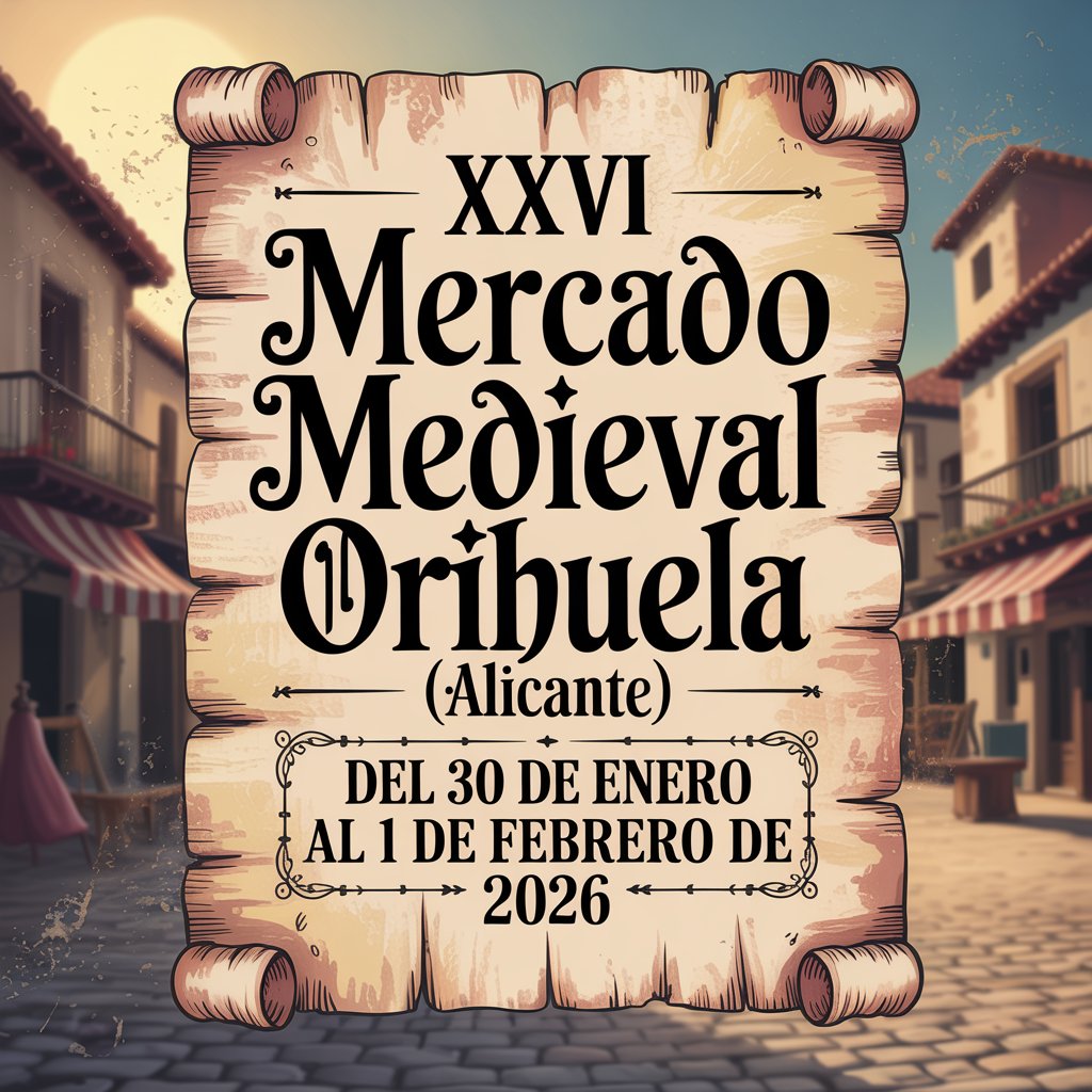 XXVI Mercado Medieval de Orihuela (Alicante) 2026