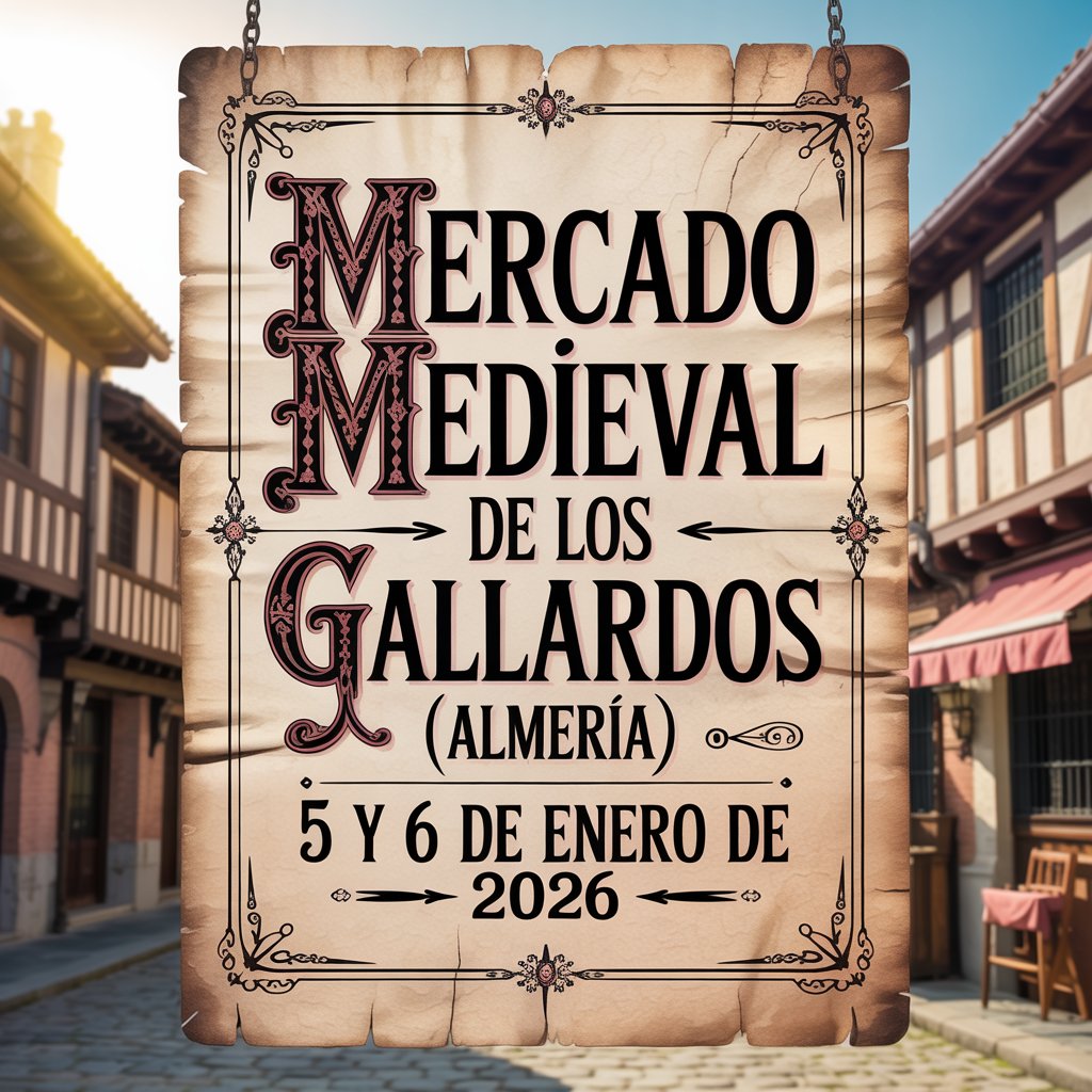 Mercado Medieval de Los Gallardos (Almería) 2026