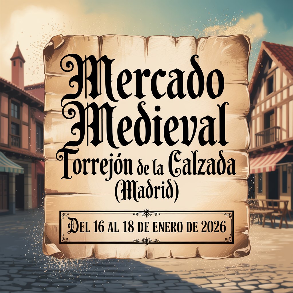 Mercado Medieval de Torrejón de la Calzada (Madrid) 2025