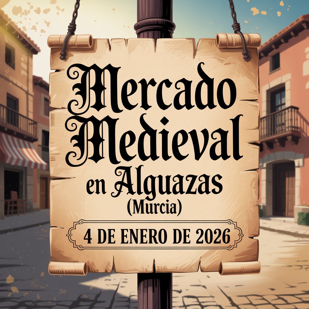 Mercado Medieval en Alguazas (Murcia) 2026