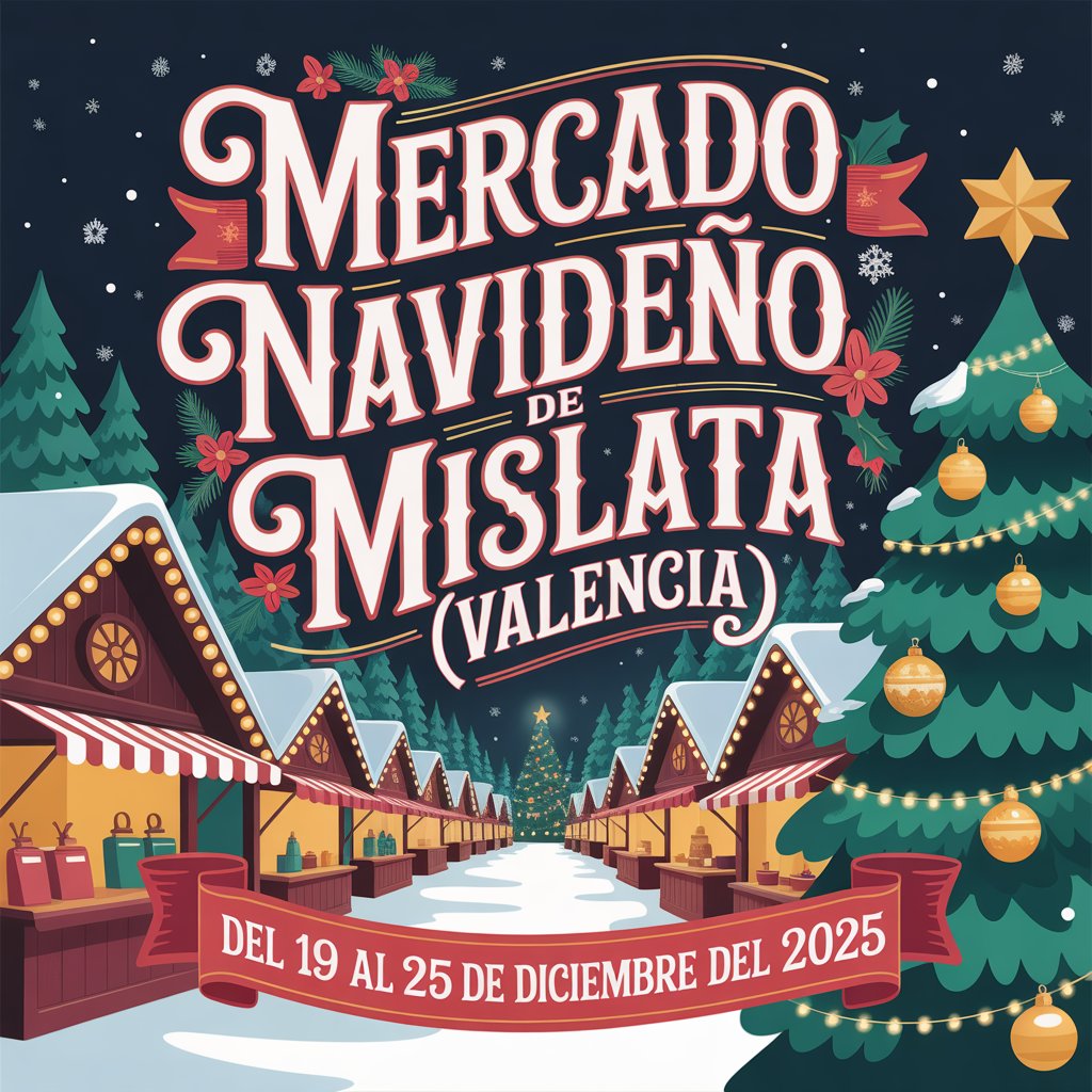 Mercado Navideño de Mislata (Valencia) 2025