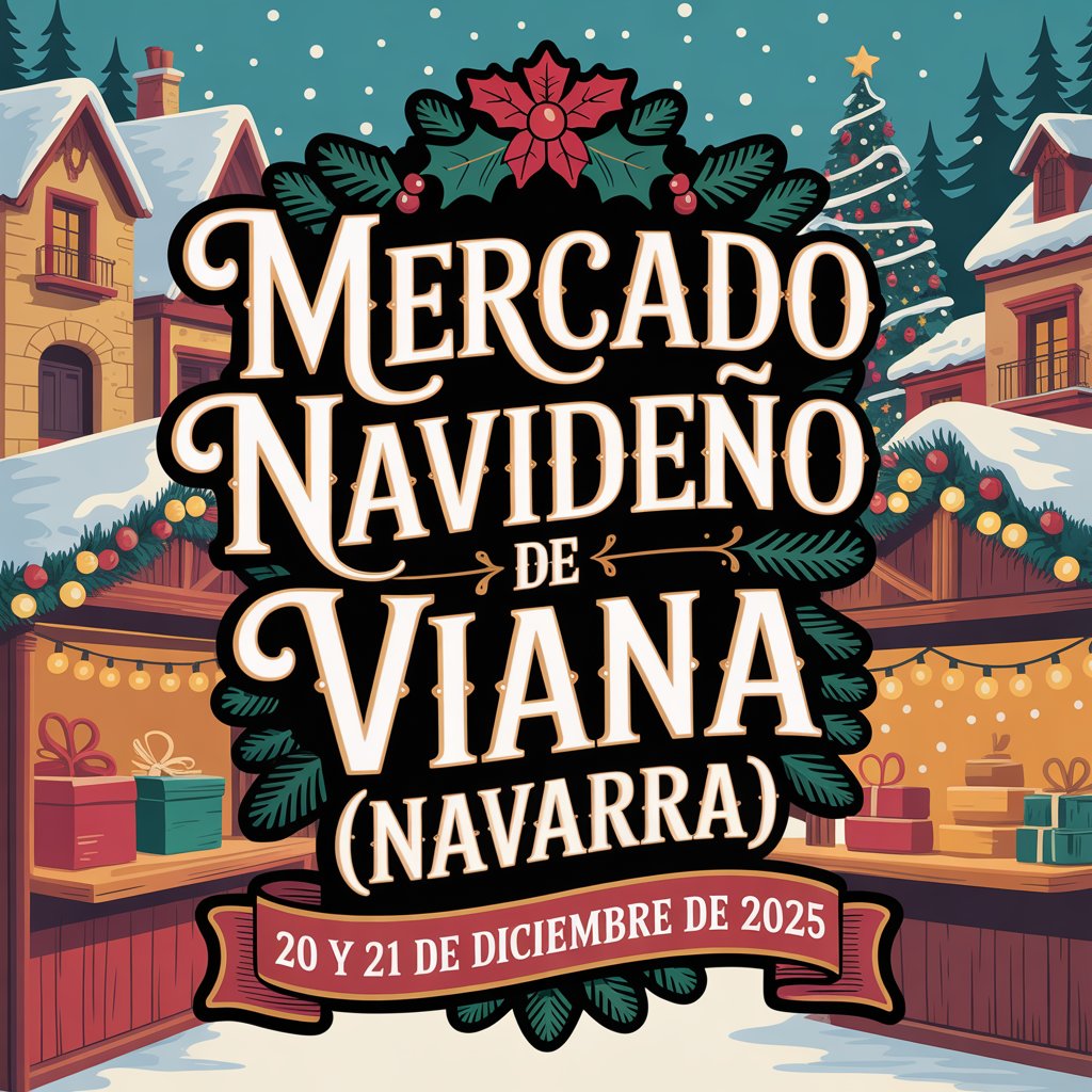 Mercado Navideño de Viana (Navarra) 2025