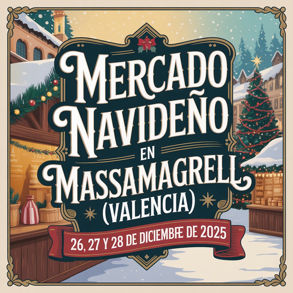 Mercado Navideño en Massamagrell (Valencia) 2025