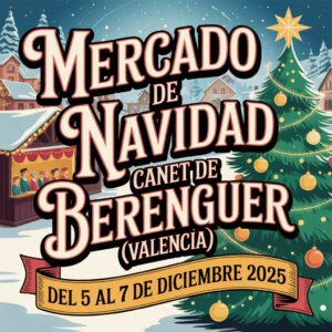 Mercado de Navidad en Canet de Berenguer (Valencia) 2025