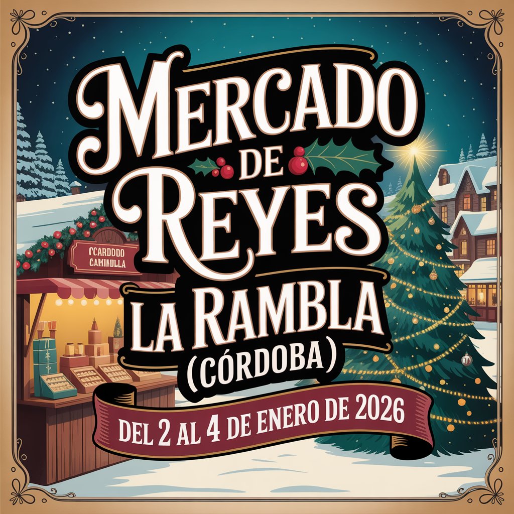 Mercado de Reyes de La Rambla (Córdoba) 2025