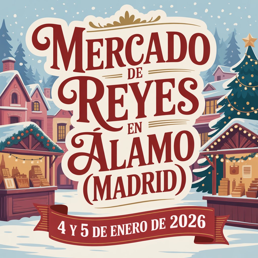 Mercado de Reyes en El Álamo (Madrid) 2026