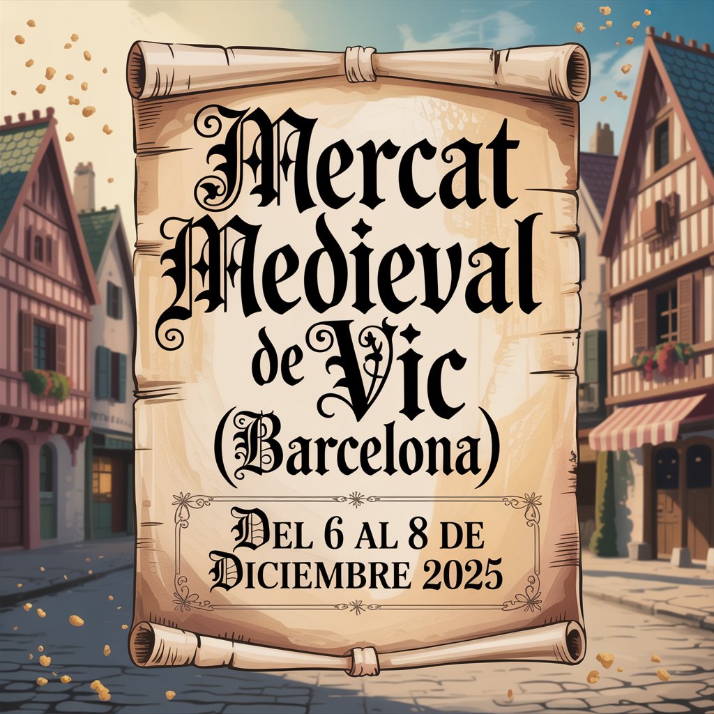 Mercat Medieval de Vic (Barcelona) 2025