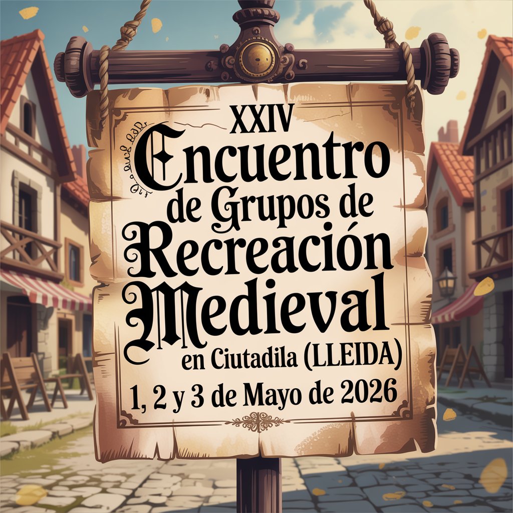 XXIV Encuentro de Grupos de Recreación Medieval en Ciutadilla (Lleida) 2026