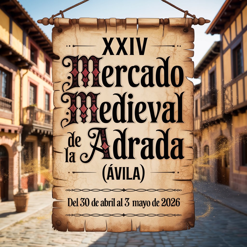 XXIV Mercado Medieval de La Adrada (Ávila) 2026