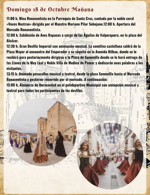 XXVI Mercado Renacentista de Medina de Pomar (Burgos) 2026