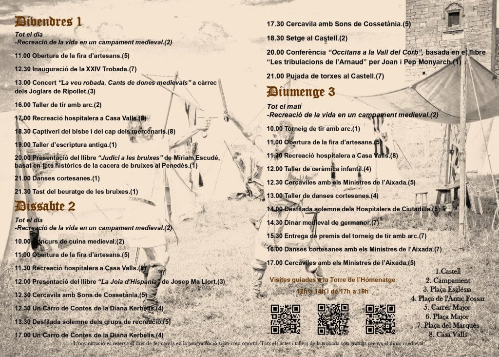 XXIV Encuentro de Grupos de Recreación Medieval en Ciutadilla (Lleida) 2026