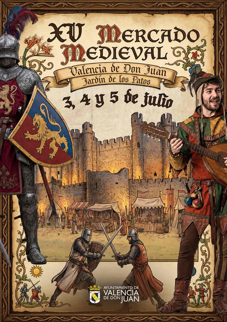XV Mercado Medieval de Valencia de Don Juan (León) 2026
