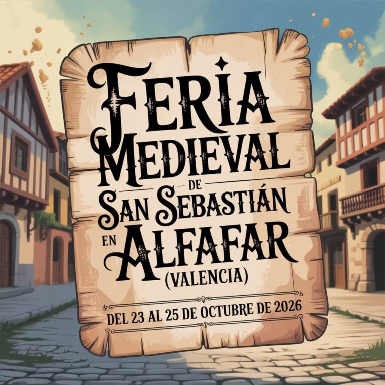 Feria Medieval de San Sebastián en Alfafar (Valencia) 2026