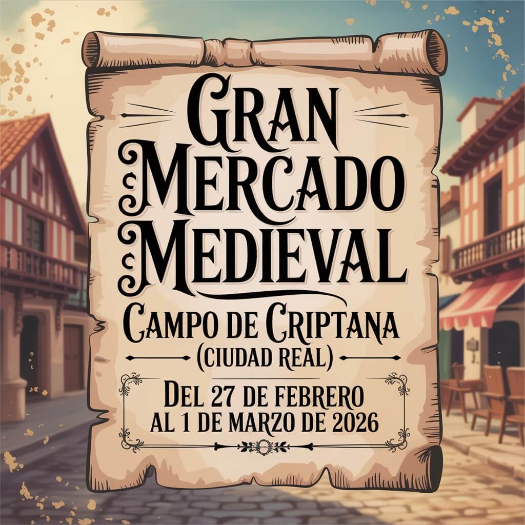 Gran Mercado Medieval de Campo de Criptana (Ciudad Real) 2026