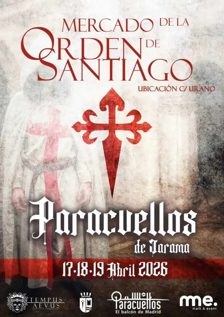 Mercado Medieval de la Orden de Santiago en Paracuellos de Jarama (Madrid) 2026