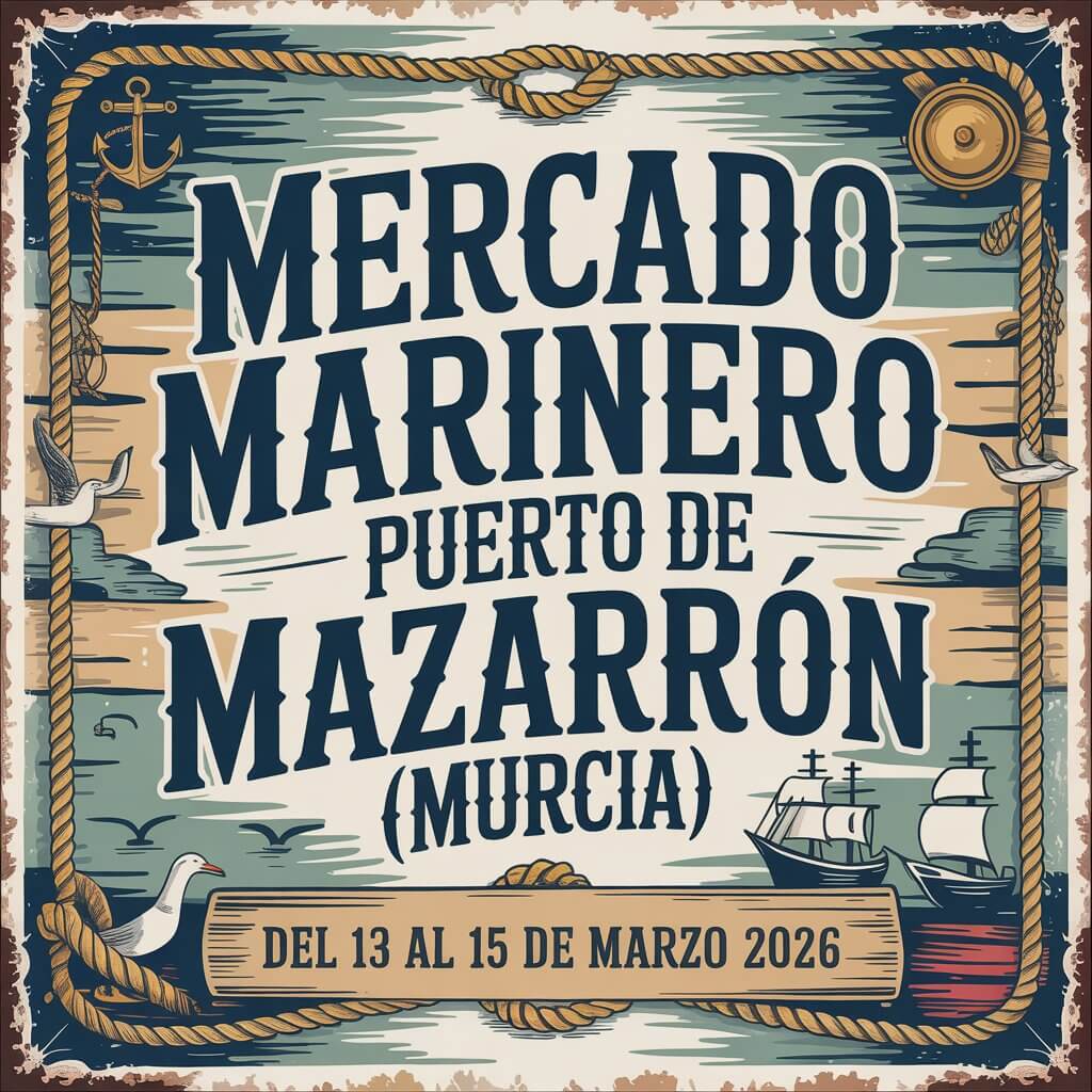 Mercado Marinero de Puerto de Mazarrón (Murcia) 2026
