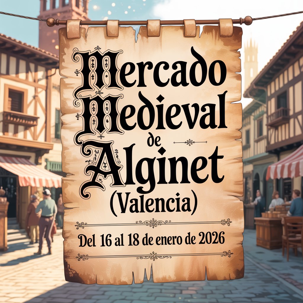 Mercado Medieval de Alginet (Valencia) 2026