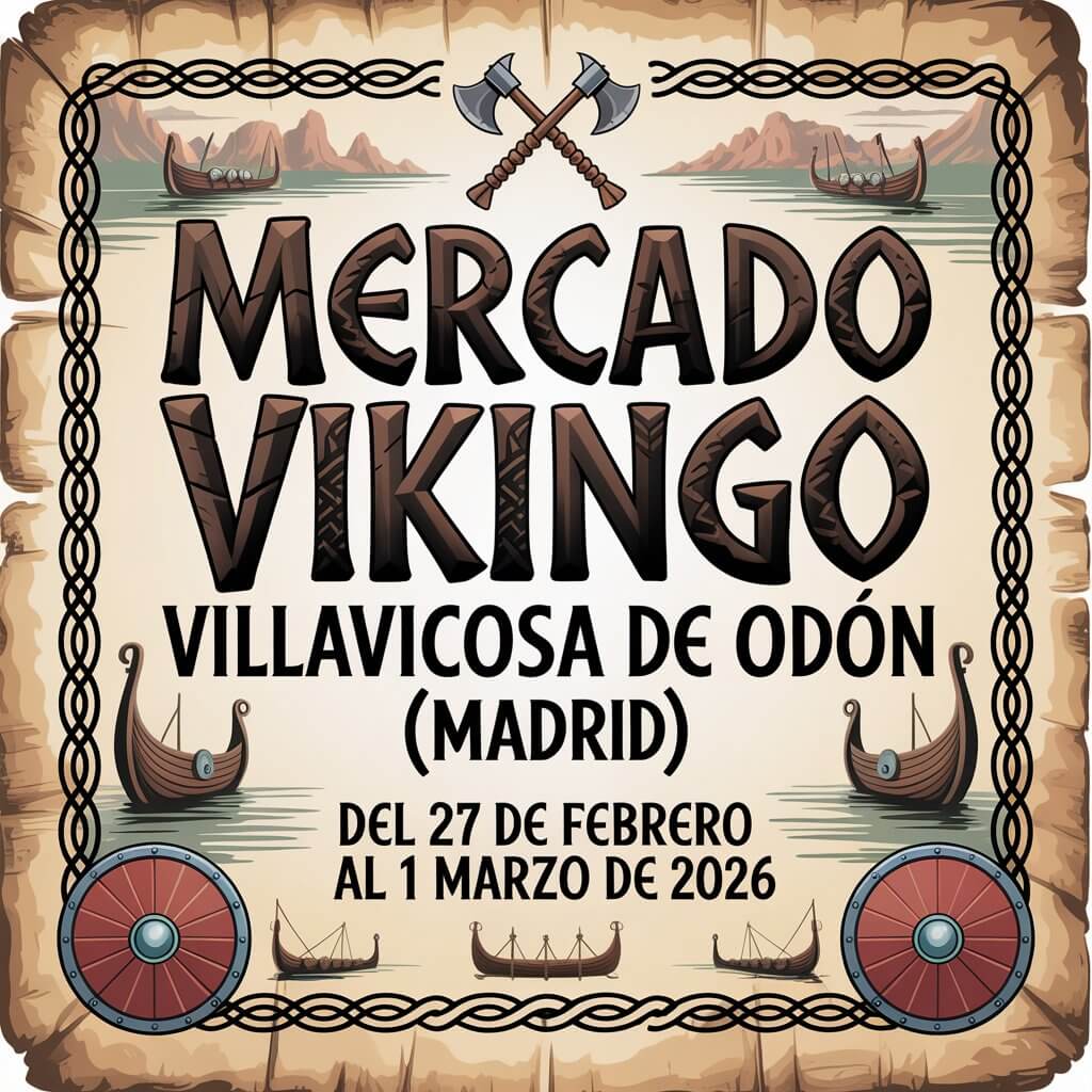 Mercado vikingo en Villaviciosa de Odón (Madrid) 2026