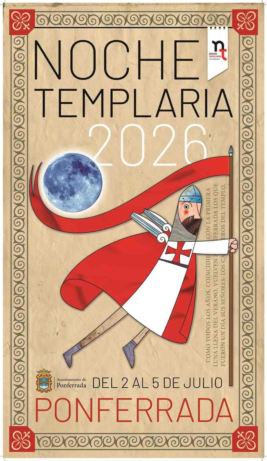 Noche Templaria de Ponferrada (León) 2026