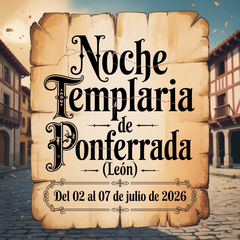 Noche Templaria de Ponferrada (León) 2026