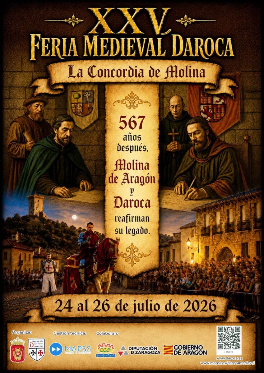 XXV Feria Medieval de Daroca (Zaragoza) 2026