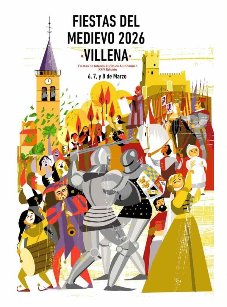 XXIV Fiestas del Medievo en Villena (Alicante) 2026