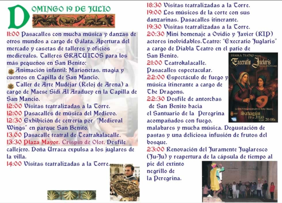 XXIV Mercado Medieval Encuentro de Juglares en Sahagún (León) 2026