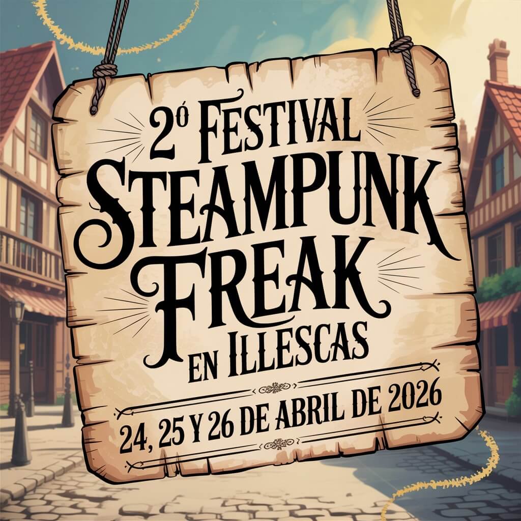 2º Festival Steampunk Freak en Illescas 2026