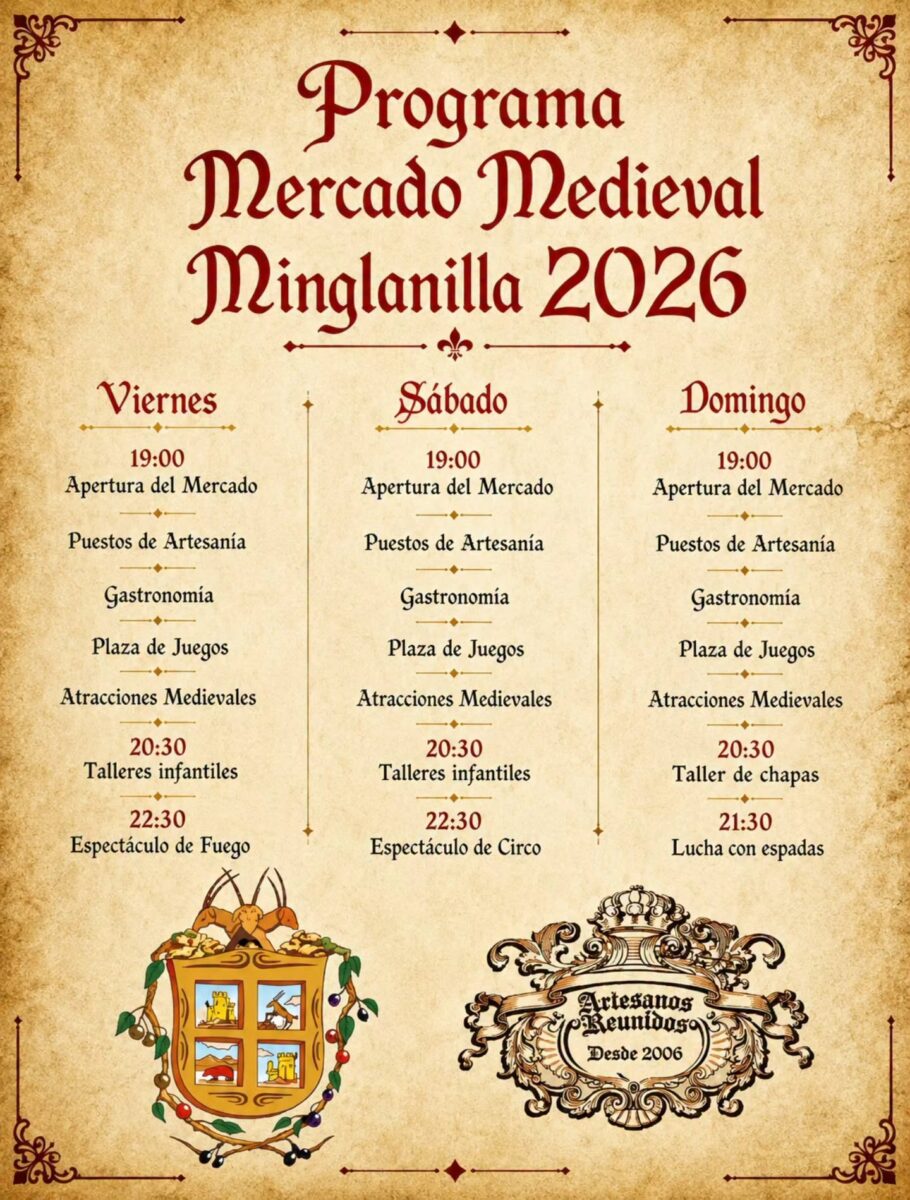 Mercado Medieval de Minglanilla (Cuenca) 2026