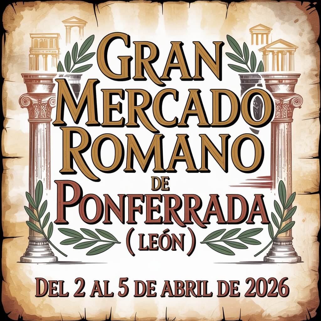 Gran Mercado Romano de Ponferrada (León) 2026