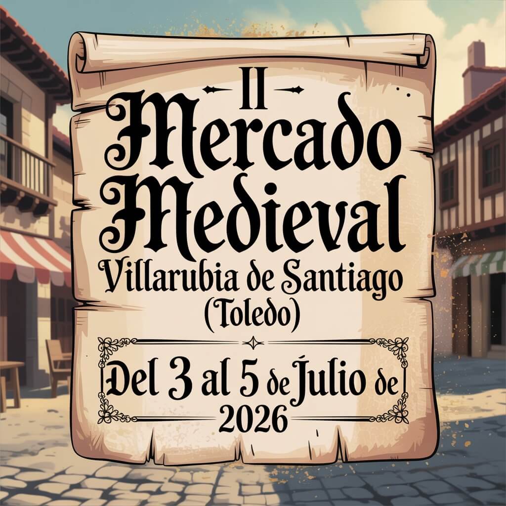 II Mercado Medieval en Villarrubia de Santiago (Toledo) 2026