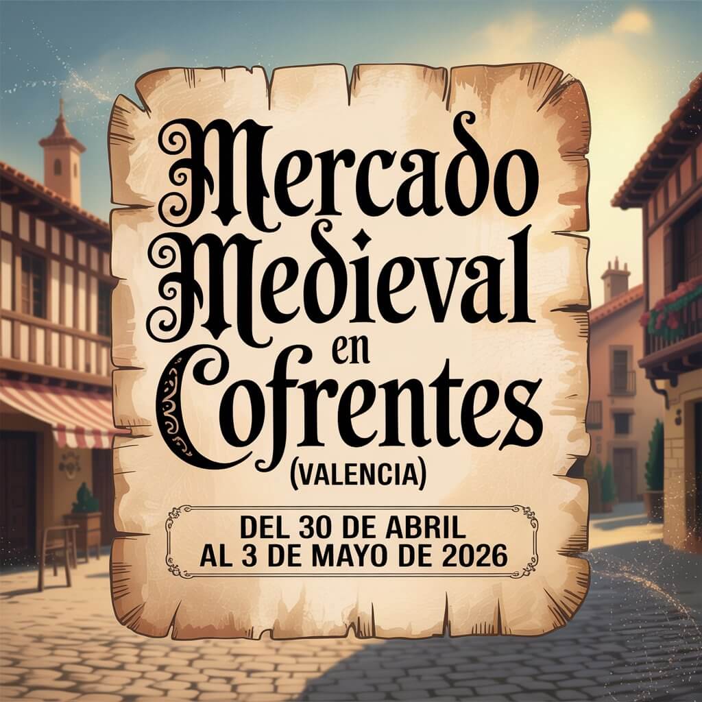Mercado Medieval en Cofrentes (Valencia) 2026