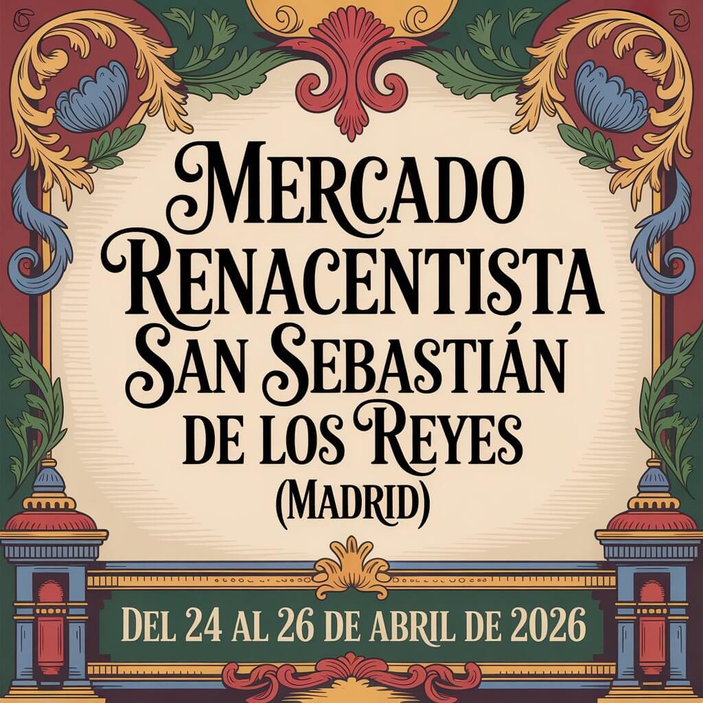 Mercado Renacentista de San Sebastián de Los Reyes (Madrid) 2026