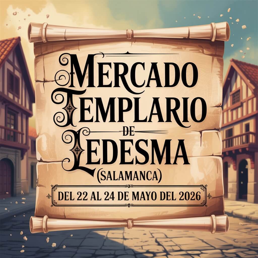 Mercado Templario de Ledesma (Salamanca) 2026