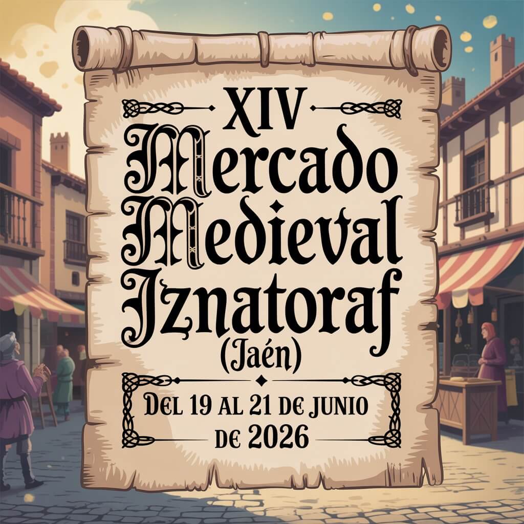 XIV Mercado Medieval de Iznatoraf (JaƩn) 2026