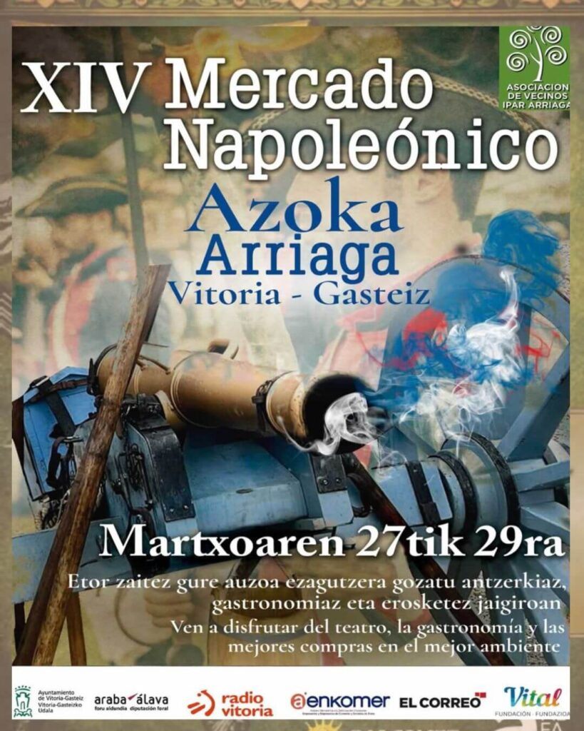 XIV Mercado Napoleónico en Vitoria-Gasteiz (Álava) 2026