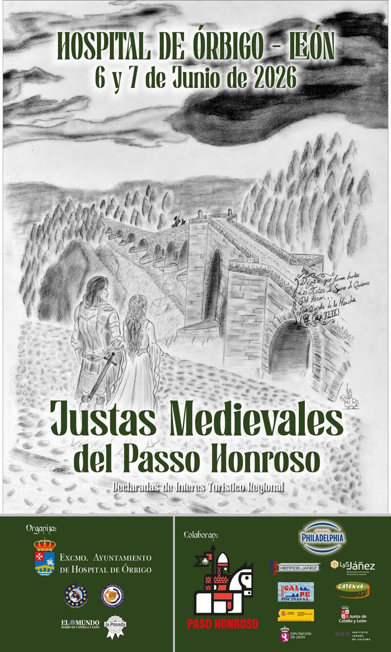 Mercado Medieval de las Justas del Passo Honroso en Hospital de Órbigo (León) 2026