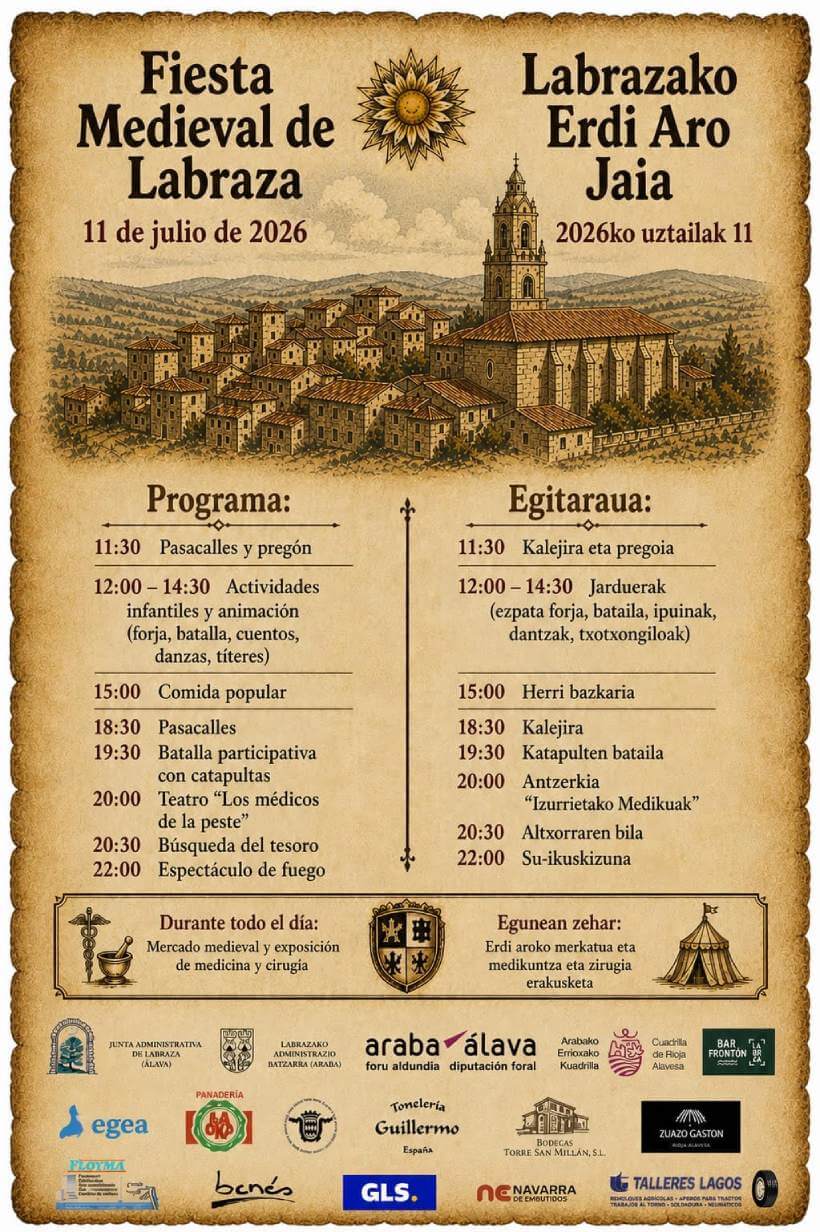 Mercado Medieval de Labraza (Álava) 2026