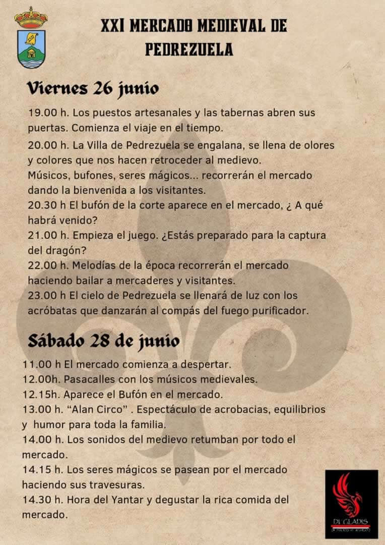 XXI Mercado Medieval de Pedrezuela (Madrid) 2026