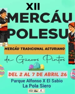 XII Mercáu Polesu de Güevos Pintos en Pola de Siero (Asturias) 2026