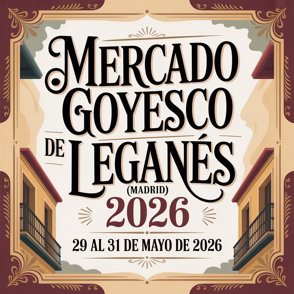 Mercado Goyesco de Leganés (Madrid) 2026