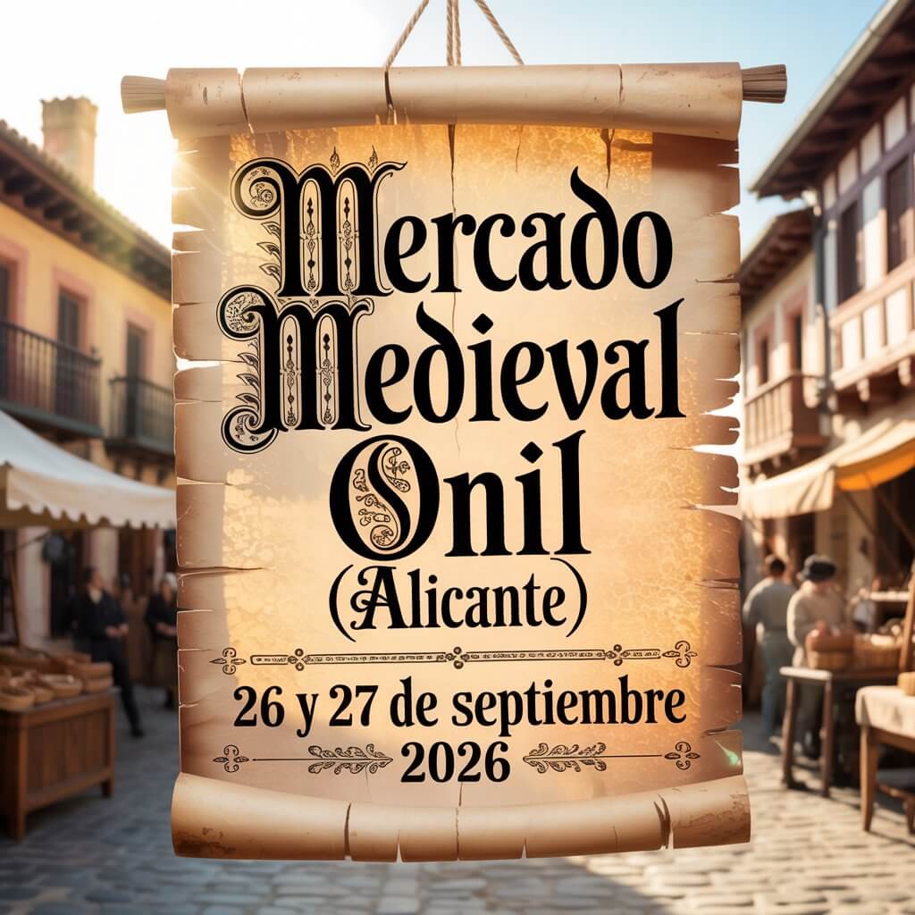 Mercado Medieval de Onil (Alicante) 2026