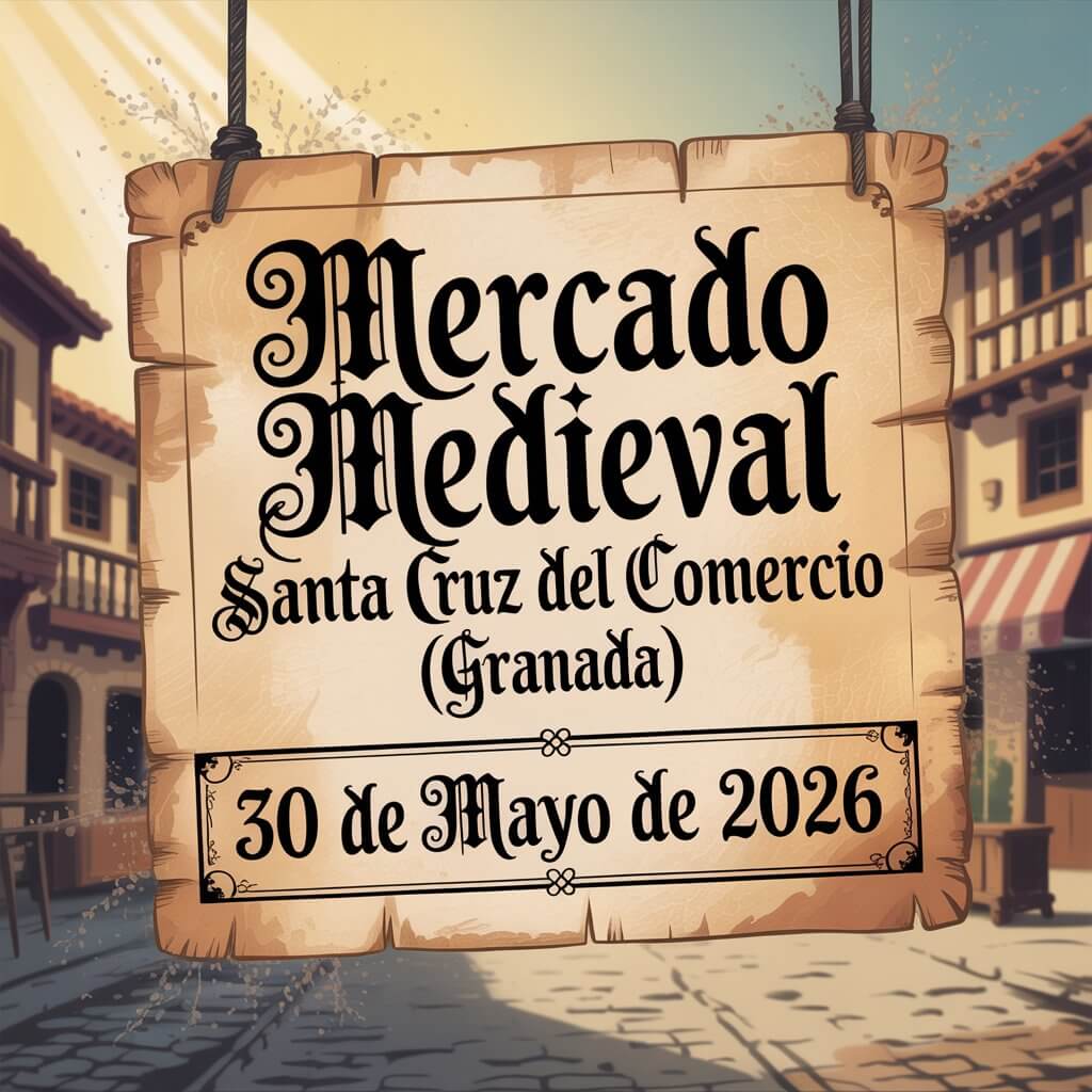 Mercado Medieval de Santa Cruz del Comercio (Granada) 2026